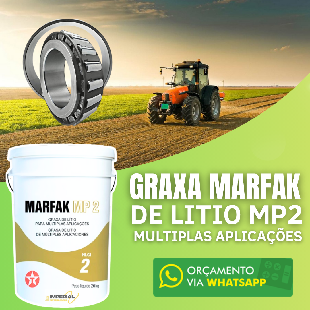 Graxa marfak de litio MP2 multiplas aplicações.
