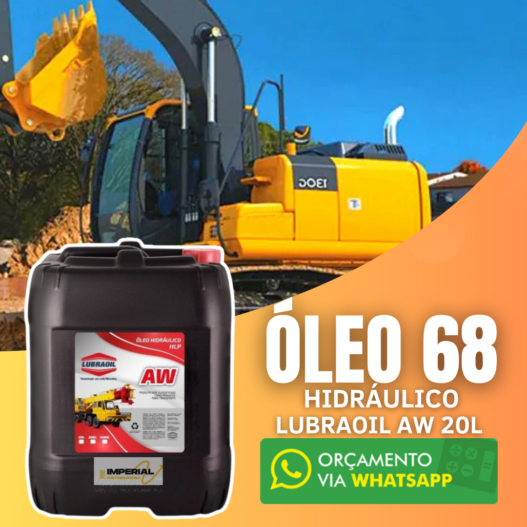 Oleo Hidráulico 68 Para Retro Escavadeira