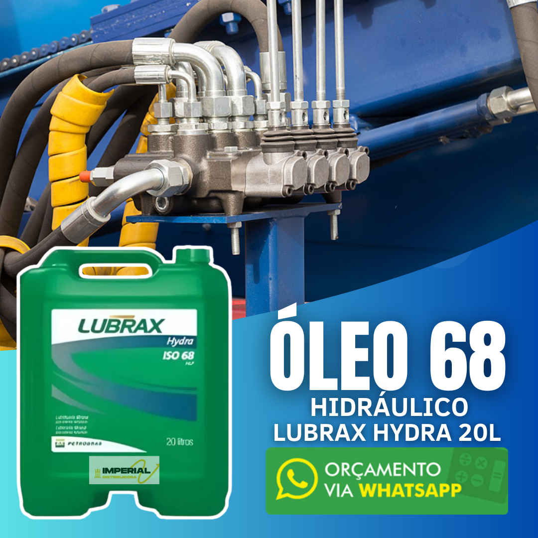 Óleo Hidráulico 68 Lubrax 20 litros em SP